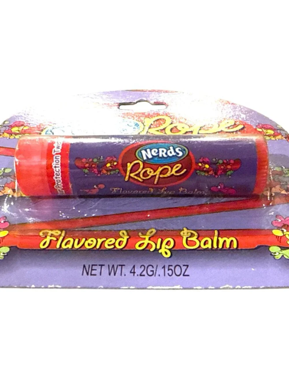 Vintage 2008 Lotta Luv Nerds Rope Flavored Lip Balm Collectible Discontinued .15